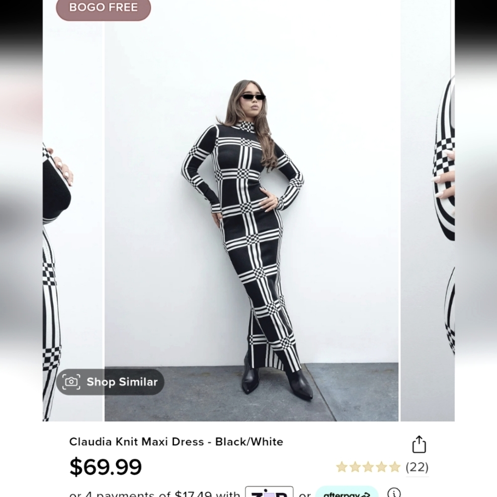 Nova Lux Knit Maxi Dress
